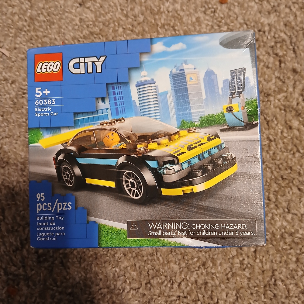 LEGO City Electric Sports Car 60383 Brand New Sealed